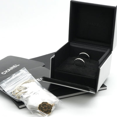 CHANEL 香奈儿 Coco Crush Coco Crush 约翰巴黎人 Coco Crush 戒指 Pt950 银钻石戒指 结婚戒指 铂金