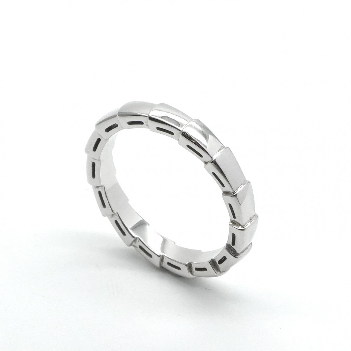 ブルガリ BVLGARI ヴァイパー リング セルペンティ リング 指輪 750WG