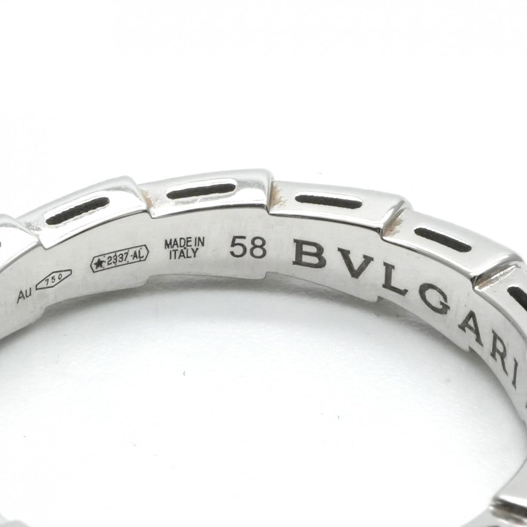 ブルガリ BVLGARI ヴァイパー リング セルペンティ リング 指輪 750WG