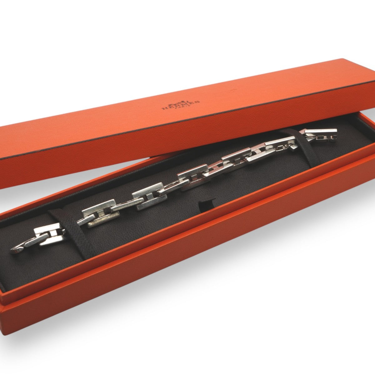 エルメス HERMES ヘラクレス ブレスレット バングル カフ 925 銀 – H3