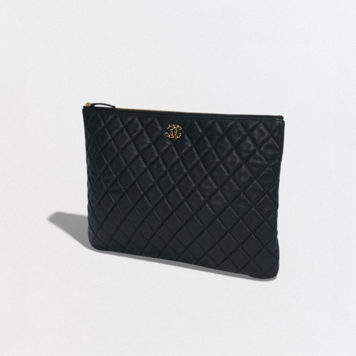 新品未使用☆CHANEL ブラック キルティング クラッチバッグ☆ポーチ☆ シャネル CHANEL マトラッセ バッグ クラッチバッグ セカンドバッグ
