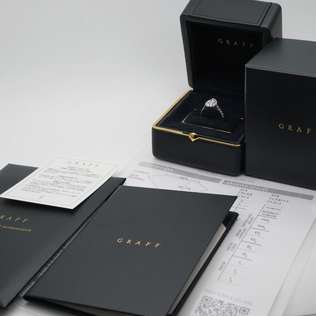 グラフ GRAFF ペアシェイプ ダイヤモンド リング アイコン リング 指輪