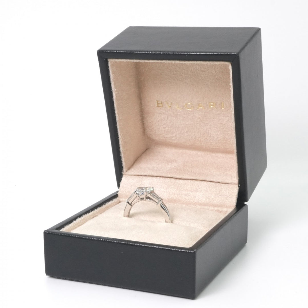 ブルガリ PT950 リング ブルガリ BVLGARI ソリテール・リング グリフ リング 指輪 Pt950