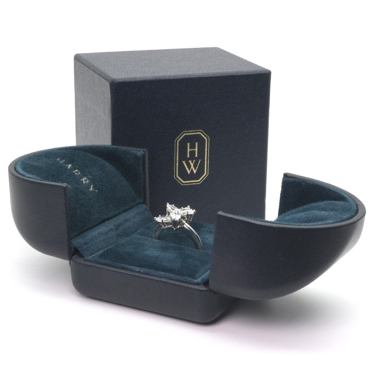 ハリーウィンストン HARRY WINSTON ウィンストン・クラスター・リング 