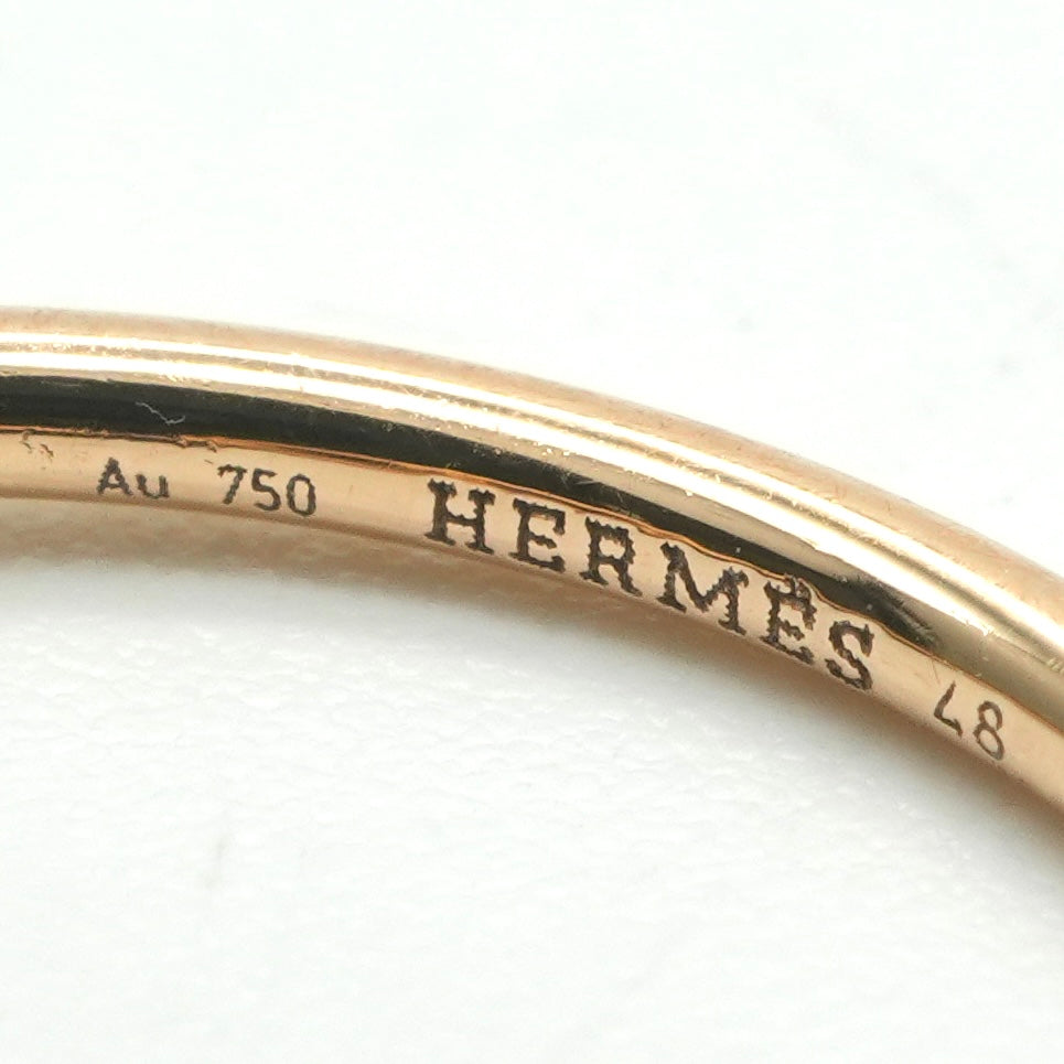 エルメス HERMES シェーヌダンクル リング 指輪 750 金 – H3（エイチ