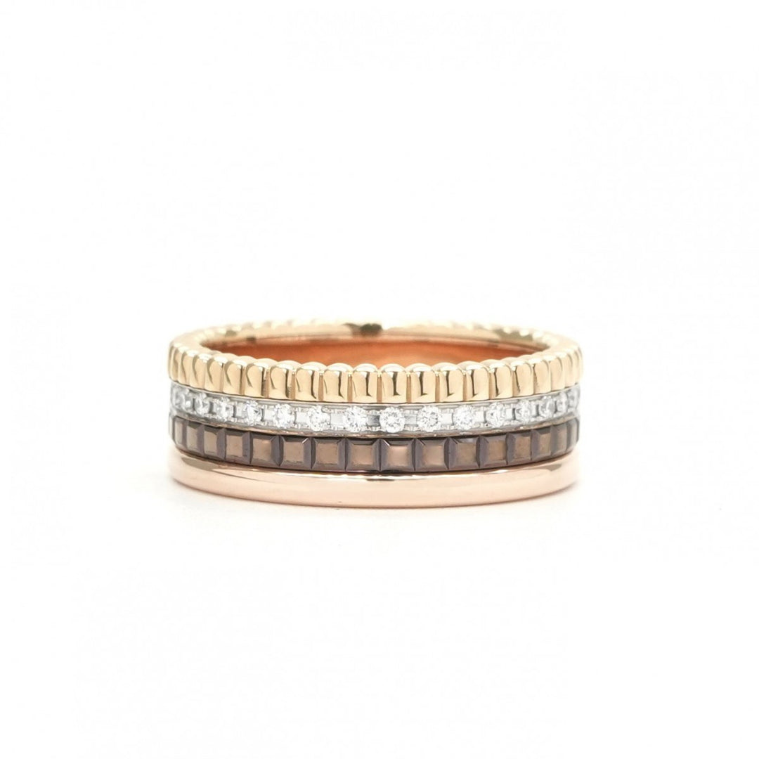 ☆BOUCHERON☆ キャトル クラシック ダイヤ リング 定価133万 QUATRE 