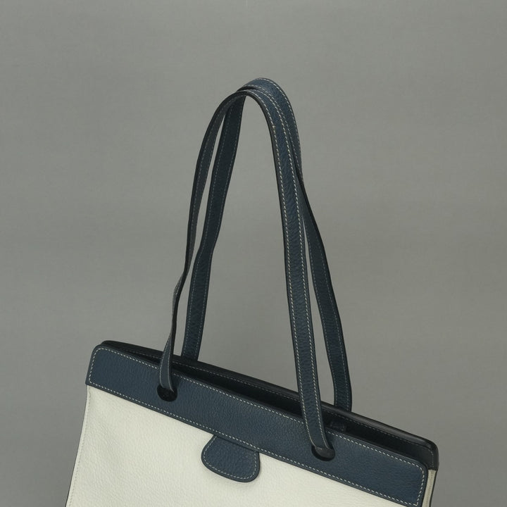 エルメス HERMES ミュゾー バッグ トートバッグ フィヨルド ホワイト 