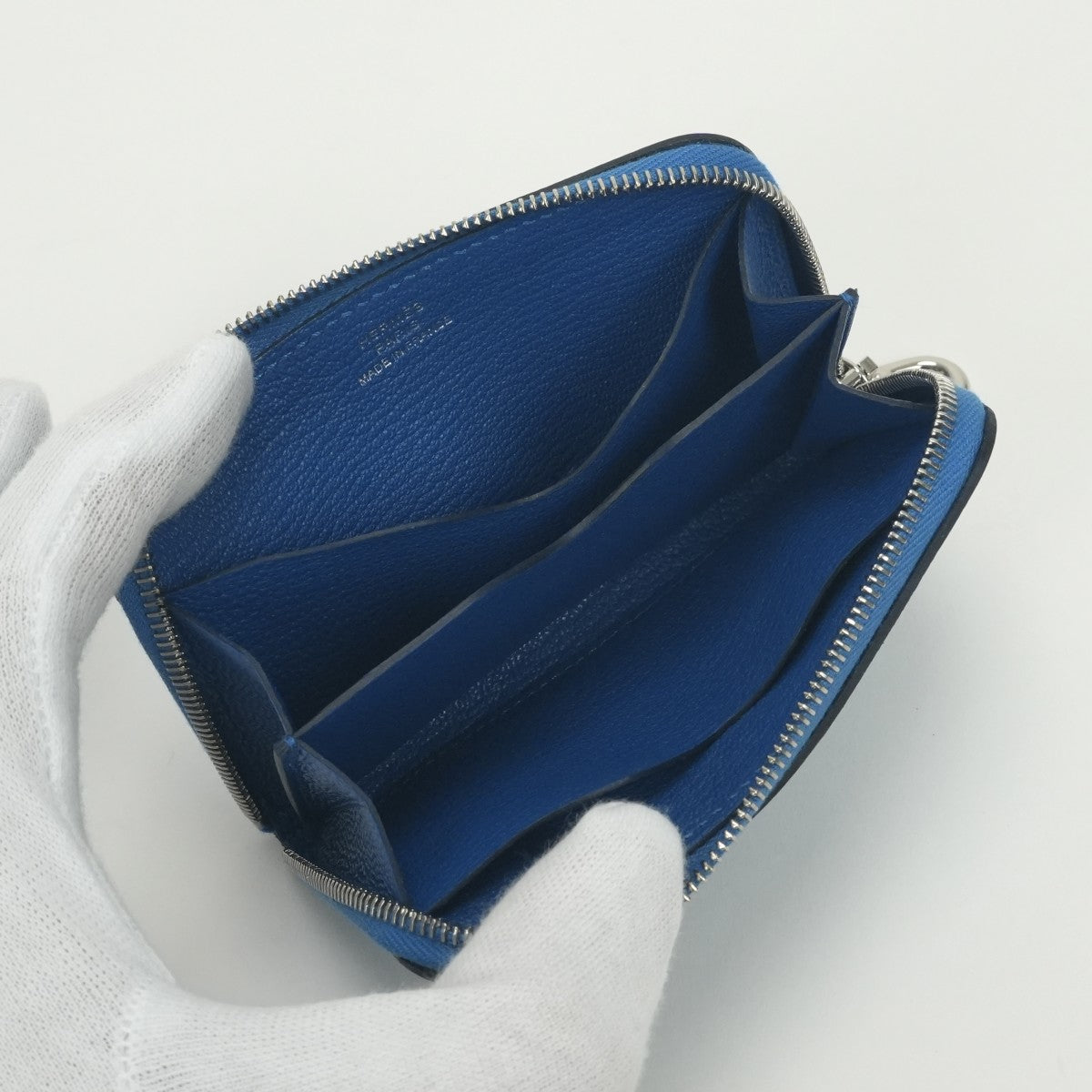 エルメス HERMES ジップアンゴー 財布 コインケース 小銭入れ エバー 