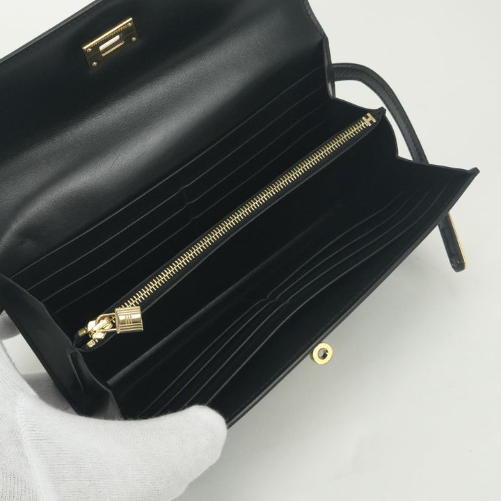 エルメス HERMES ケリーウォレット ケリー ウォレット 財布 長財布