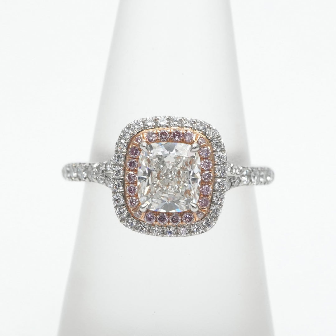 ティファニー TIFFANY&Co. クッション カット エンゲージメント リング