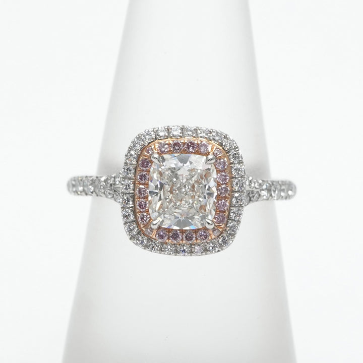 ティファニー TIFFANY&Co. クッション カット エンゲージメント リング