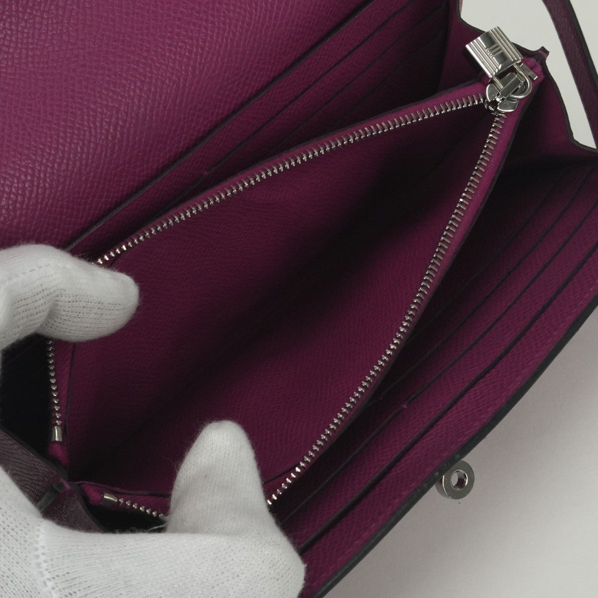 エルメス HERMES ケリーウォレット ケリーウォレットロング 財布 長 
