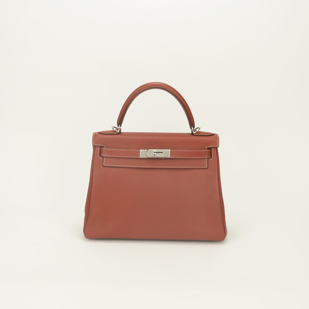 エルメス HERMES ケリー28 ヴェルソ バッグ トートバッグ エプソン