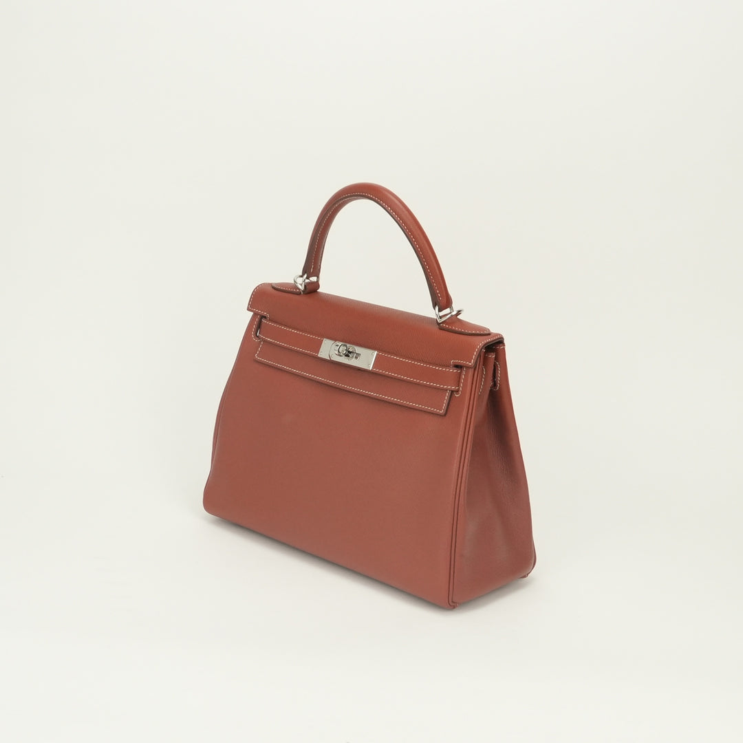 エルメス HERMES ケリー28 ヴェルソ バッグ トートバッグ エプソン