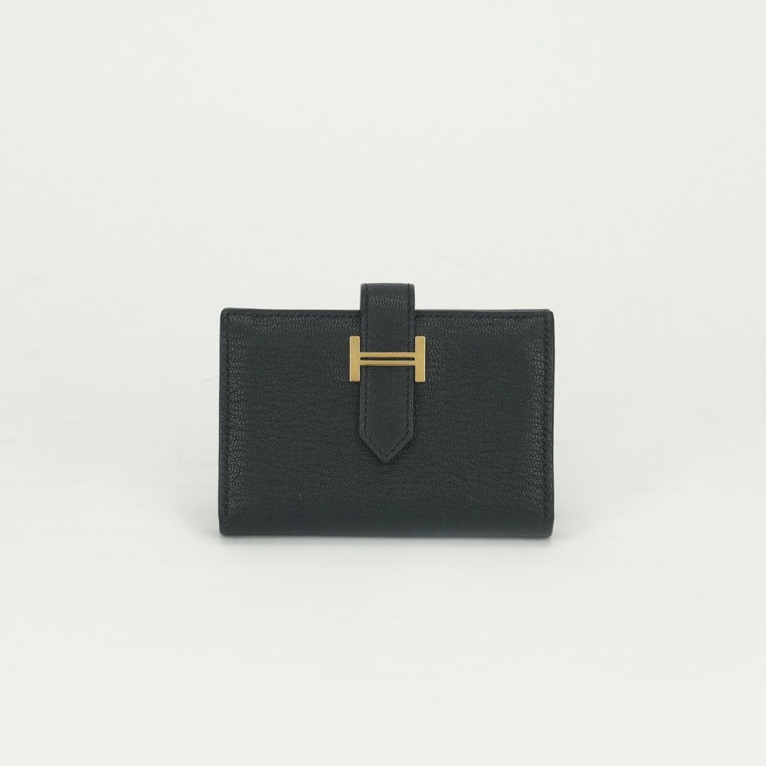 エルメス HERMES ベアンミニ ベアン ミニ 小銭入れ付き 財布 二つ折り