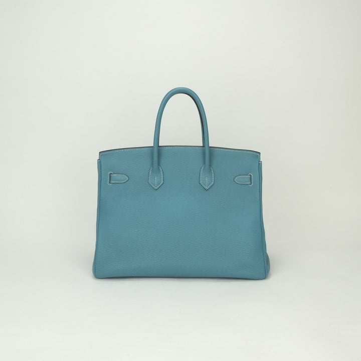 エルメス HERMES バーキン35 バッグ トートバッグ トゴ ブルージーン