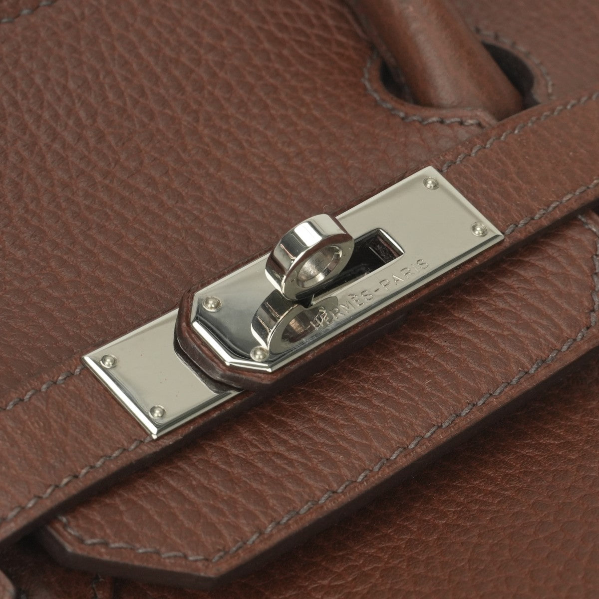 HERMES Birkin 35 ハンドバッグ ブラウン エルメス バーキン シャドウ 