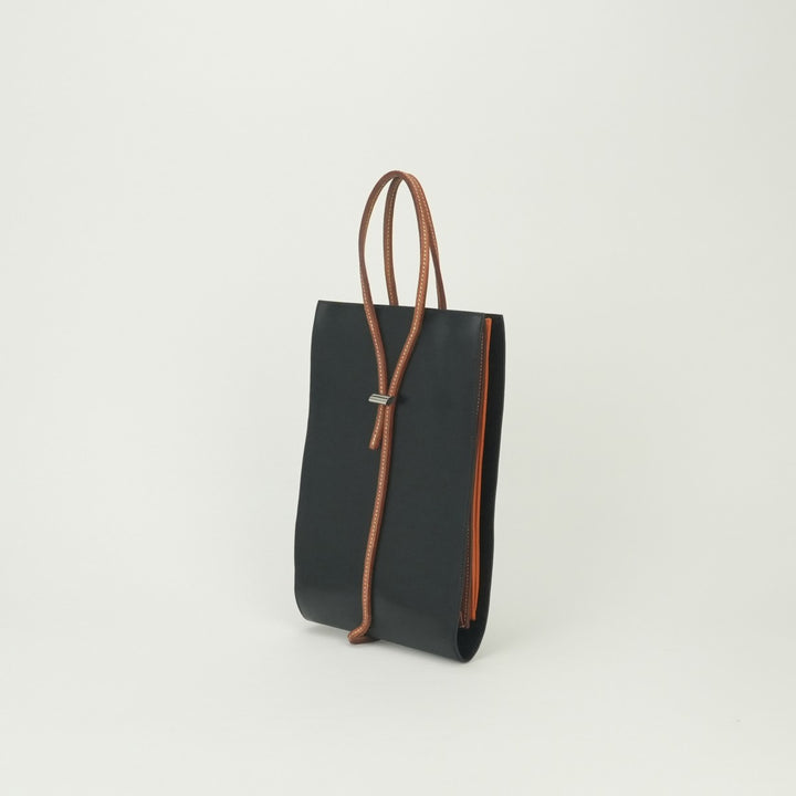 美品✨エルメス トートバッグ ハンドバッグ 保存袋付き 黒 茶 キャンバス エルメス HERMES ジェルボワーズ バッグ トートバッグ ボックスカーフ