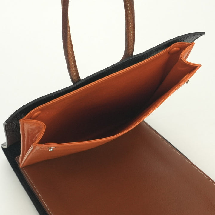 エルメス HERMES ジェルボワーズ バッグ トートバッグ ボックスカーフ 