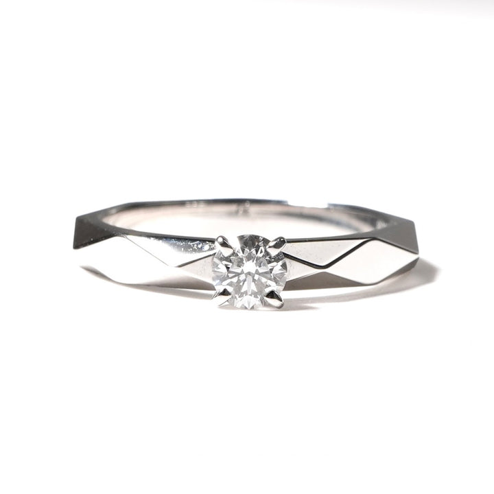 ブシュロン BOUCHERON ファセット ソリテール リング ファセット