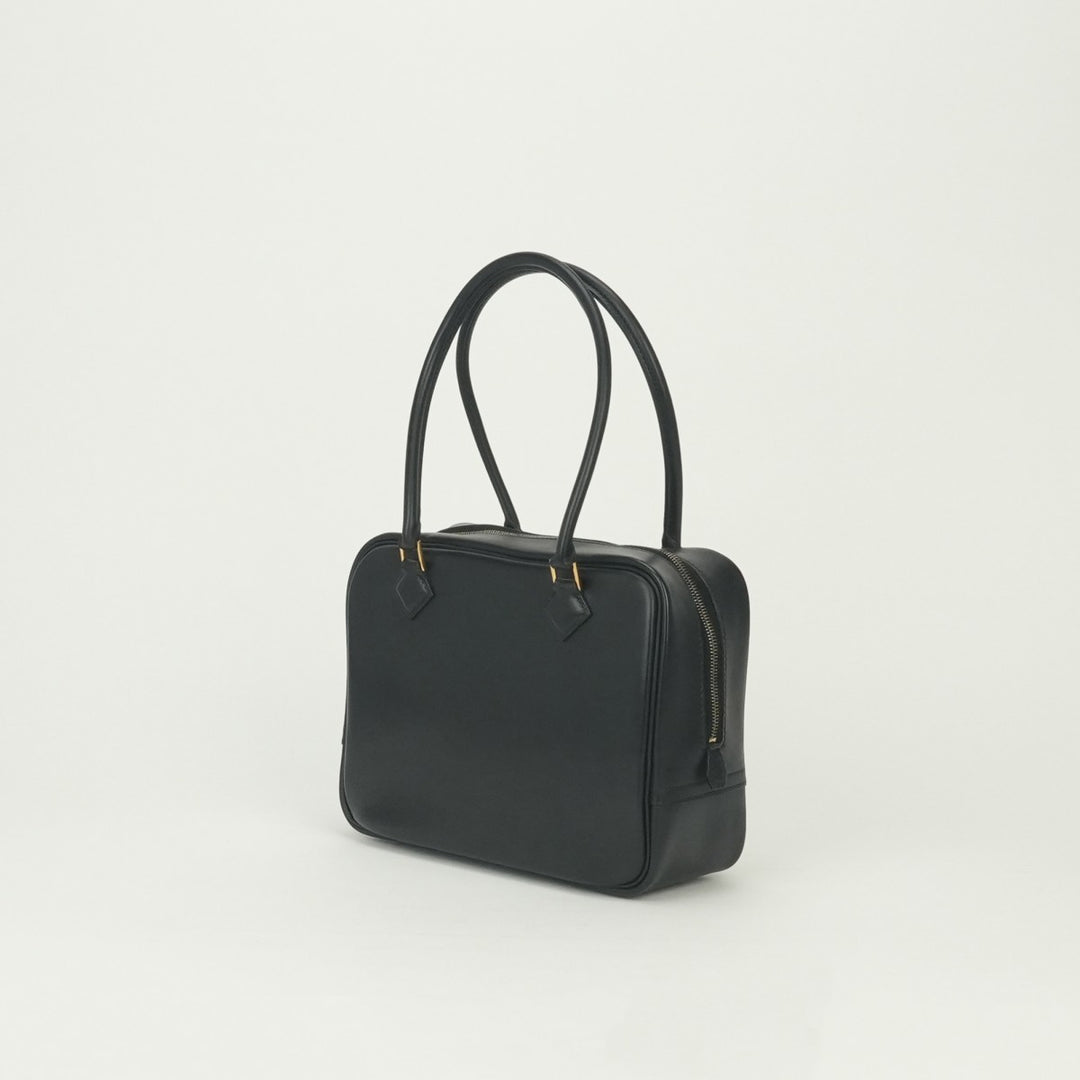HERMES PARIS キャンバストートバッグ ブラック ノワール風 HERMES