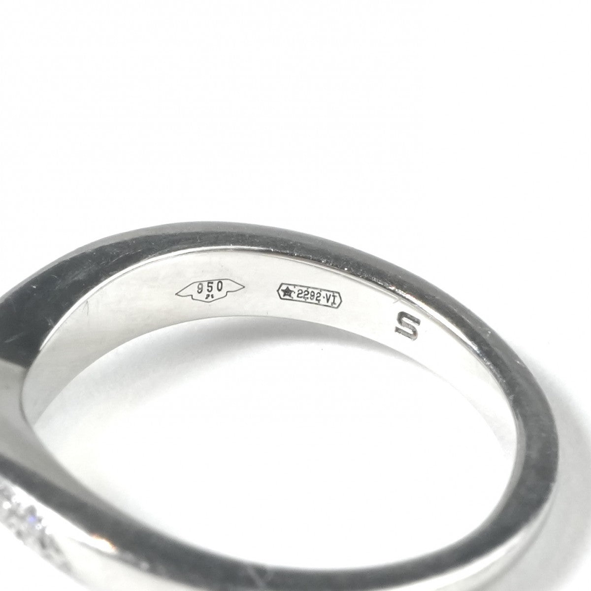ブルガリ BVLGARI ウェディング リング フェディ リング 指輪 Pt950
