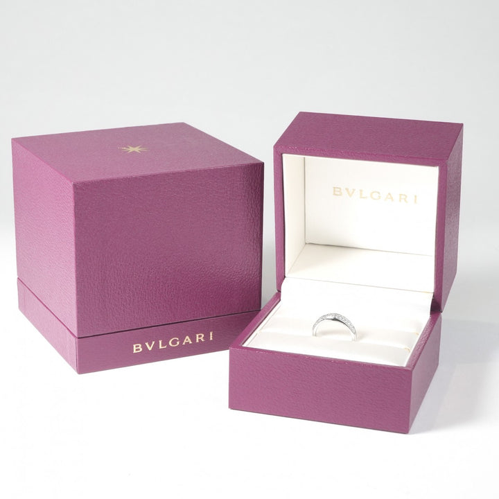 ブルガリ BVLGARI ウェディング リング フェディ リング 指輪 Pt950