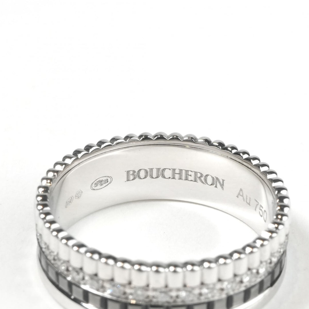 ブシュロン　キャトルリング ブシュロン BOUCHERON キャトル ブラック ダイヤモンド リング