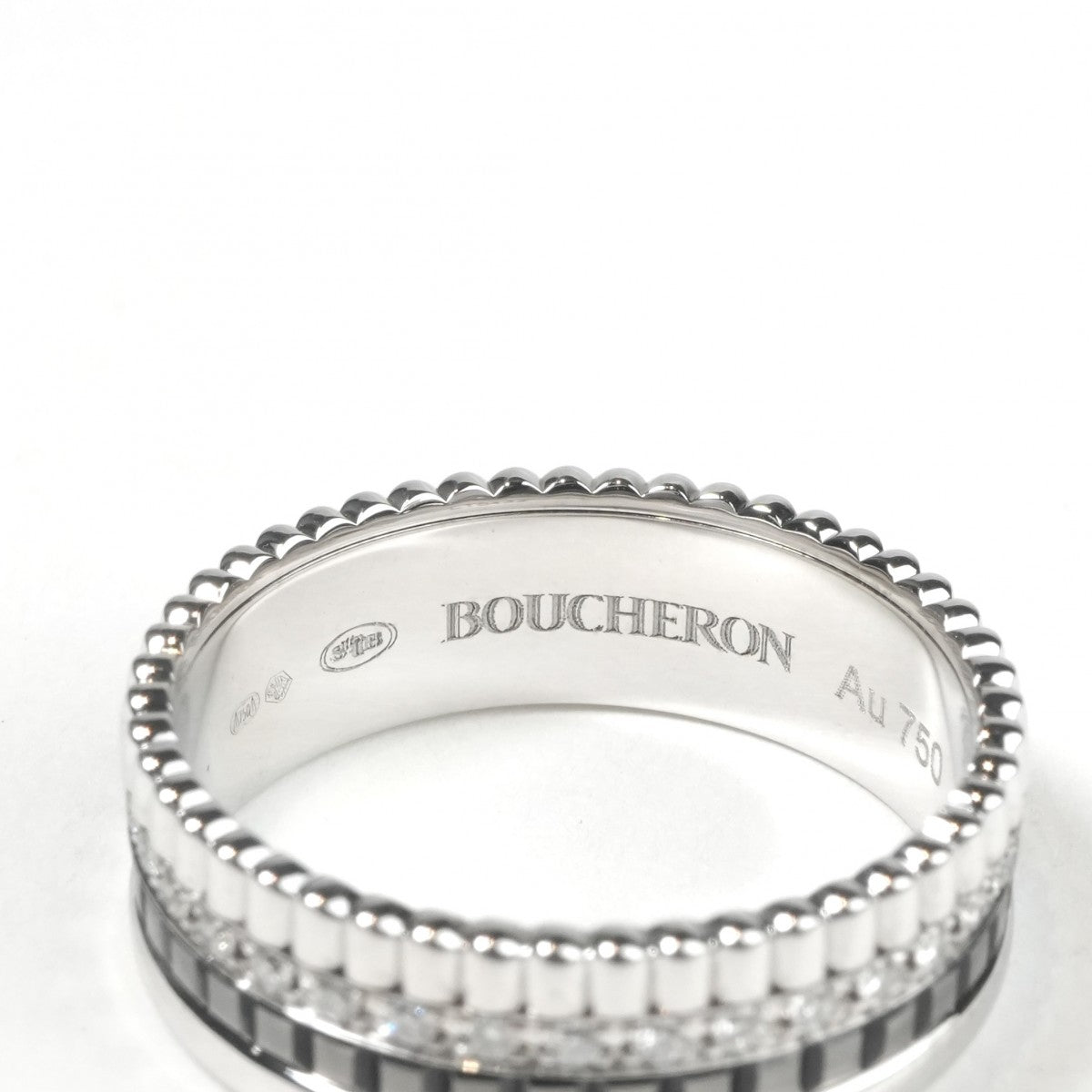 ブシュロン BOUCHERON キャトル ブラック ダイヤモンド リング 
