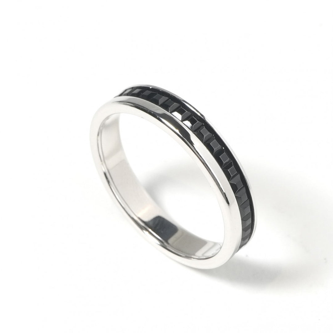 ブシュロン BOUCHERON キャトル ブラック リング ハーフ キャトル