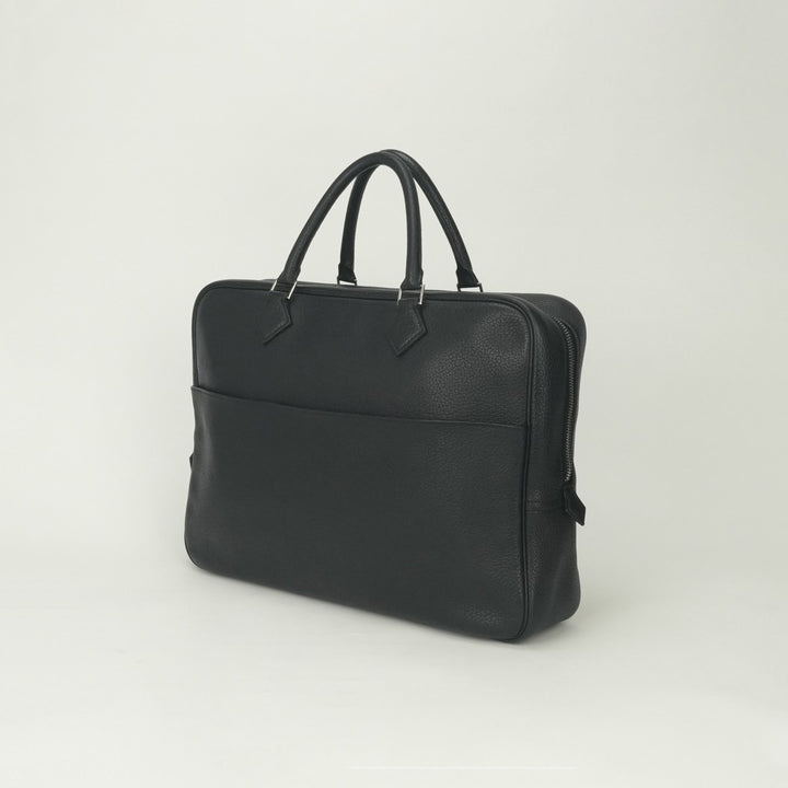 【HERMES】プリュムドッグ38★ブラック シルバー金具 エルメス HERMES プリュムドッグ38 プリュムドッグ 38 バッグ ビジネス