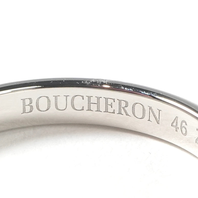 ブシュロン BOUCHERON ゴドロン GODRON リング 指輪 Pt950 銀 プラチナ