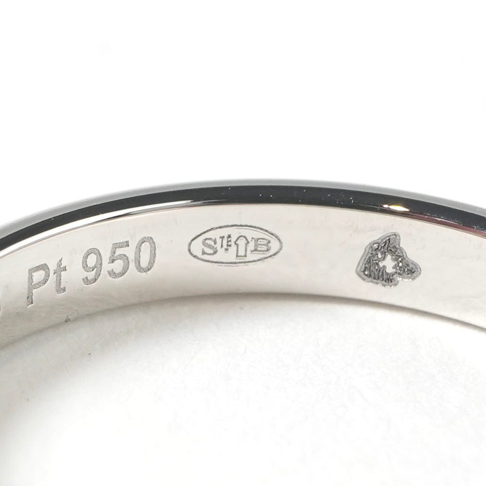 ブシュロン BOUCHERON ゴドロン GODRON リング 指輪 Pt950 銀 プラチナ
