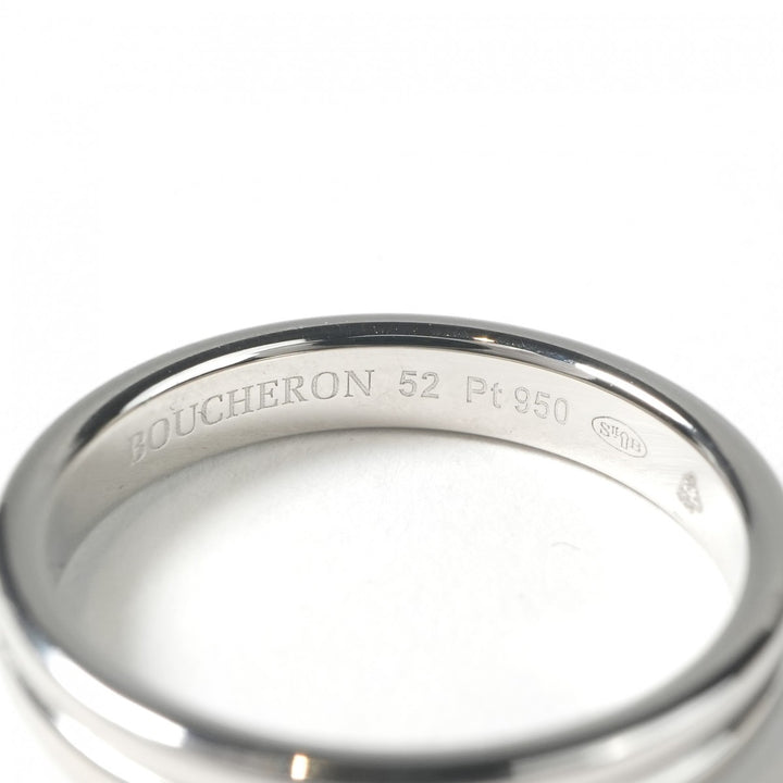 ブシュロン BOUCHERON ゴドロン GODRON リング 指輪 Pt950 銀 プラチナ