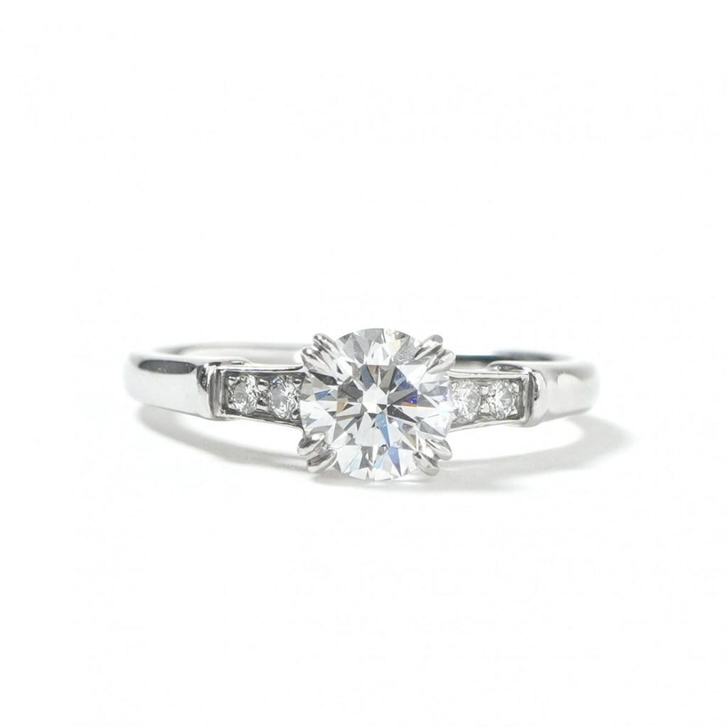 ハリーウィンストン HARRY WINSTON ラウンドカット・トリスト・リング