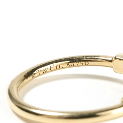 ティファニー TIFFANY&Co. ダイヤモンド ワイヤー リング Tワイヤー 