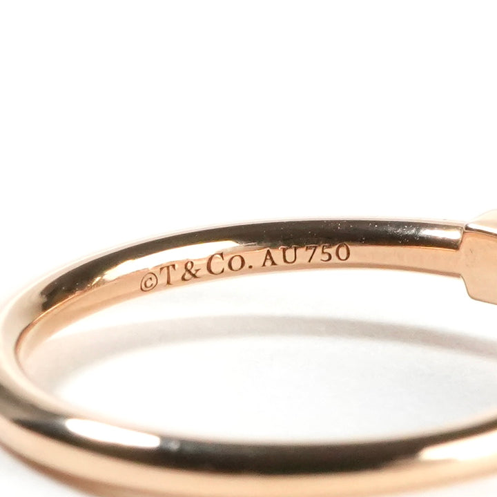 ティファニー TIFFANY&Co. ダイヤモンド ワイヤー リング Tワイヤー T 