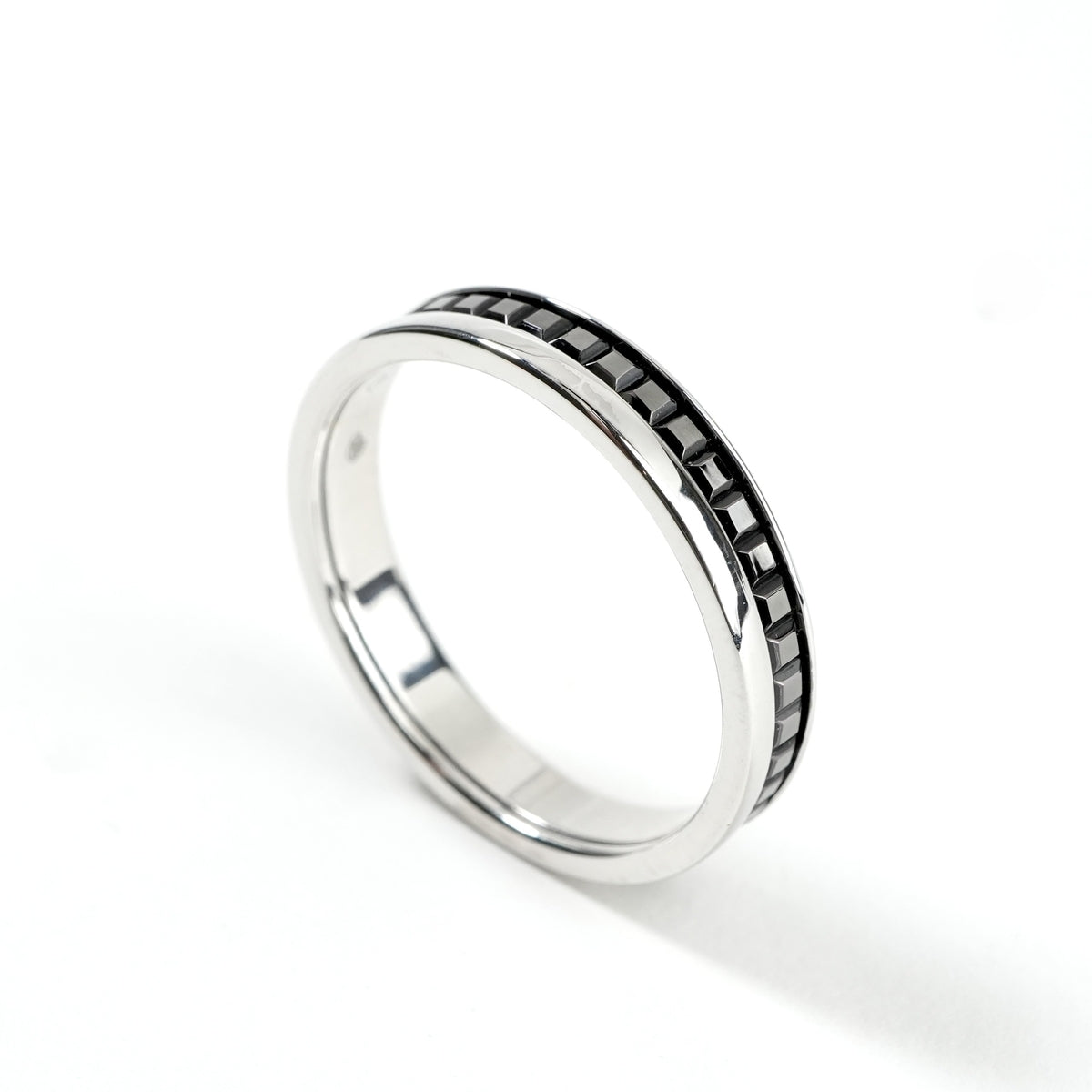 ブシュロン BOUCHERON キャトル ブラック リング ハーフ キャトル 