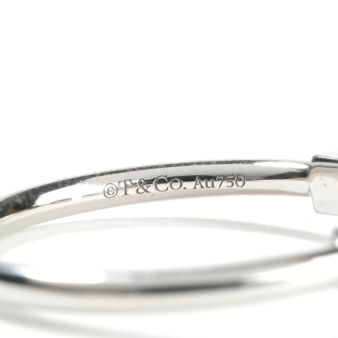 ティファニー TIFFANY&Co. ダイヤモンド ワイヤー リング ホワイト 
