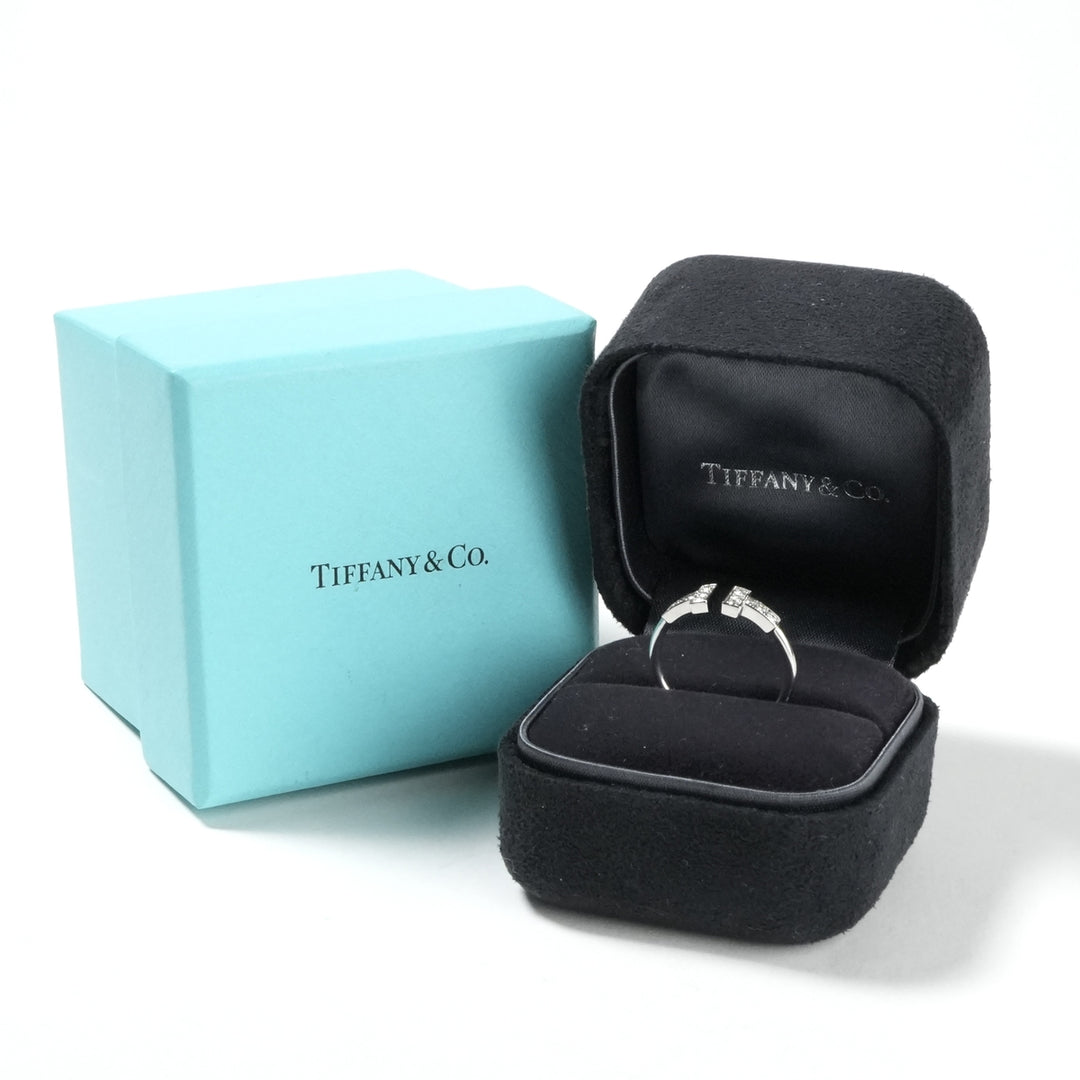 ティファニー TIFFANY&Co. ダイヤモンド ワイヤー リング ホワイト 