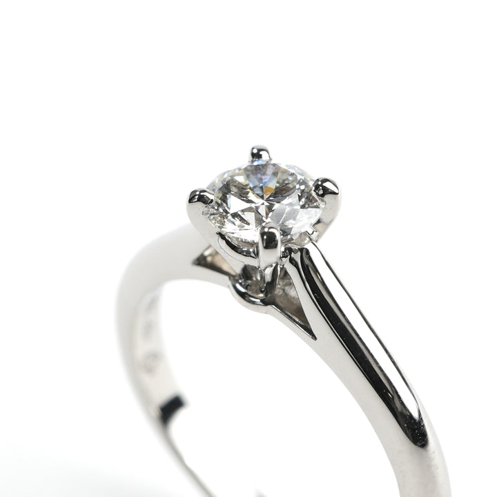 カルティエ ソリテール 1895 ダイヤモンド Pt950 一粒 ダイヤ リング カルティエ Cartier ソリテールリング ブリリアントカット
