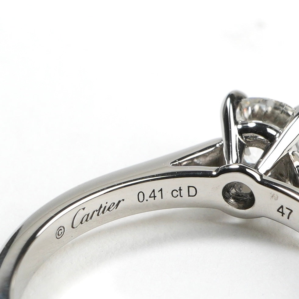 カルティエ Cartier ソリテールリング ブリリアントカット