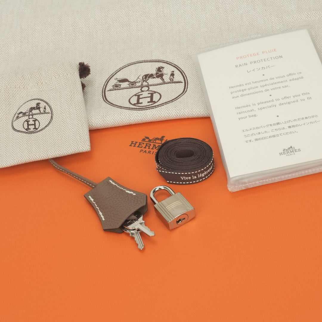 エルメス HERMES バーキン35 バッグ トートバッグ トゴ エトゥープ