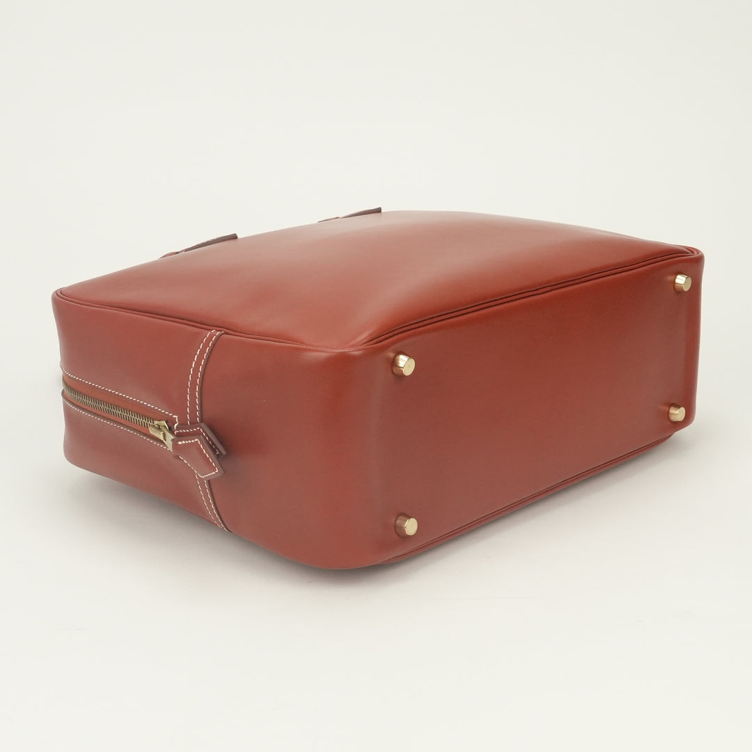 エルメス HERMES プリュム32 バッグ トートバッグ ボックスカーフ