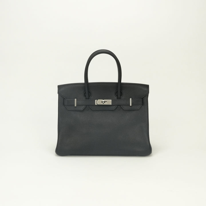 エルメス HERMES バーキン30 バッグ トートバッグ トゴ ノワール Noir