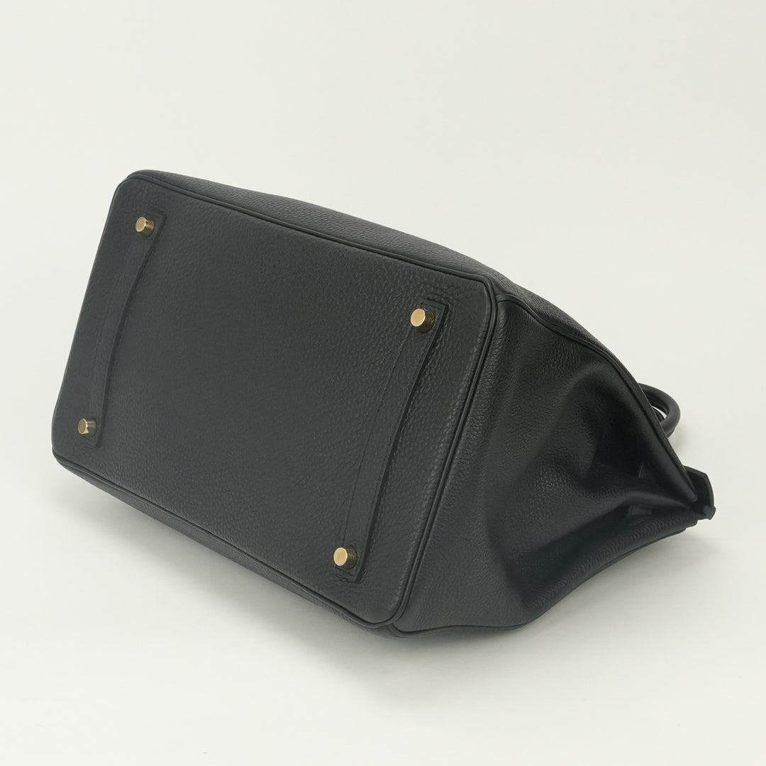 エルメス HERMES バーキン35 バッグ トートバッグ トゴ ノワール Noir