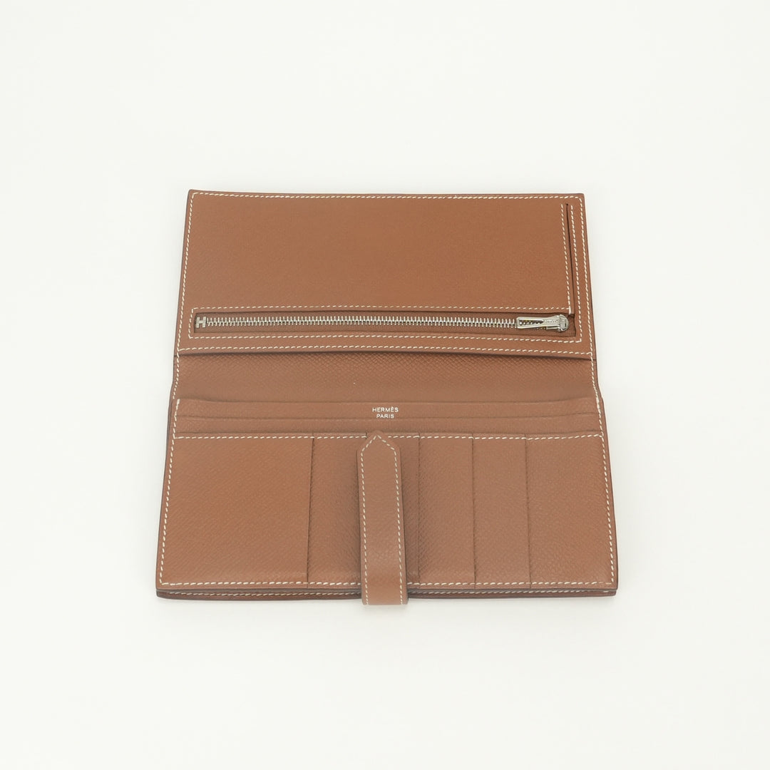 エルメス HERMES ベアンスフレ 財布 長財布 ロングウォレット エプソン