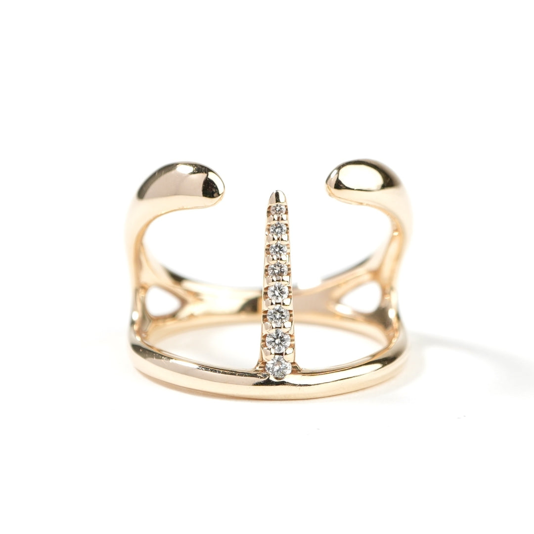 ヒロタカ Hirotaka マンタ スパイン リング ゴサマー Manta Spine Ring