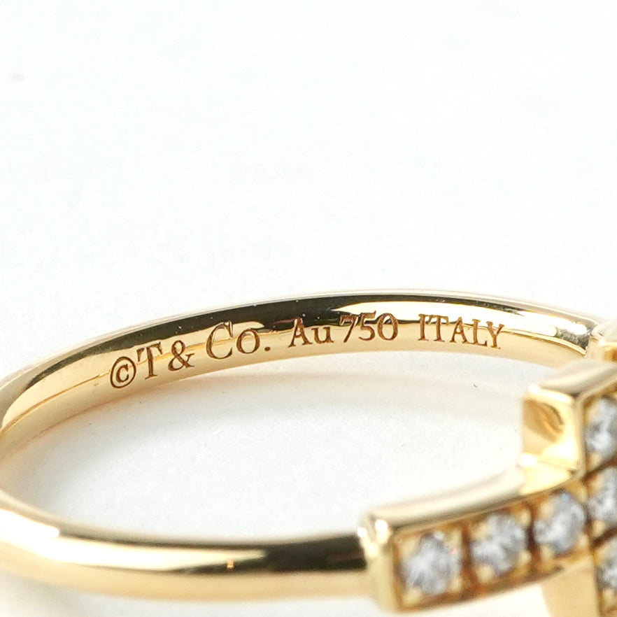 ティファニー TIFFANY&Co. ダイヤモンド ワイヤー リング イエロー