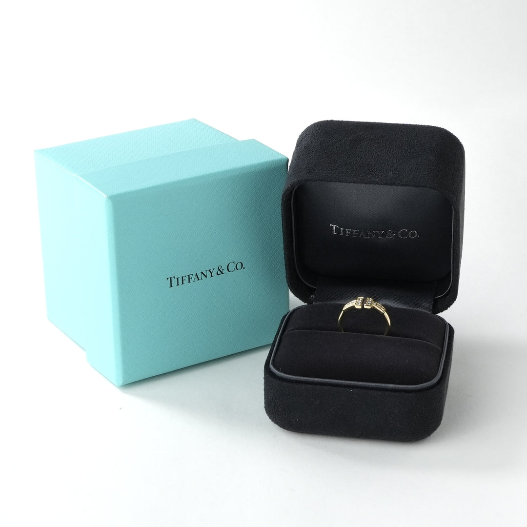 ティファニー TIFFANY&Co. ダイヤモンド ワイヤー リング イエロー